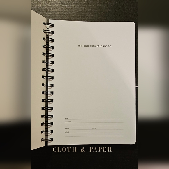 Task Planner Notebook in A5 with Chrome Cover 30 - Picture 7 of 12